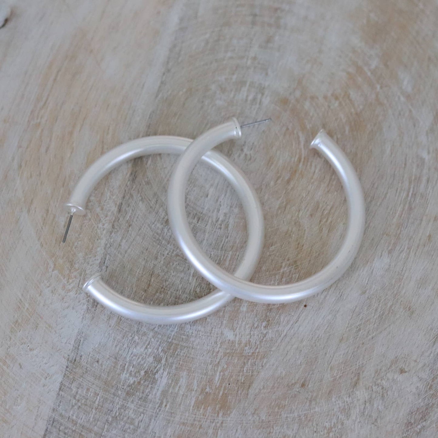Large Silver Hoops | Everyday Hoops | Classic Hoops