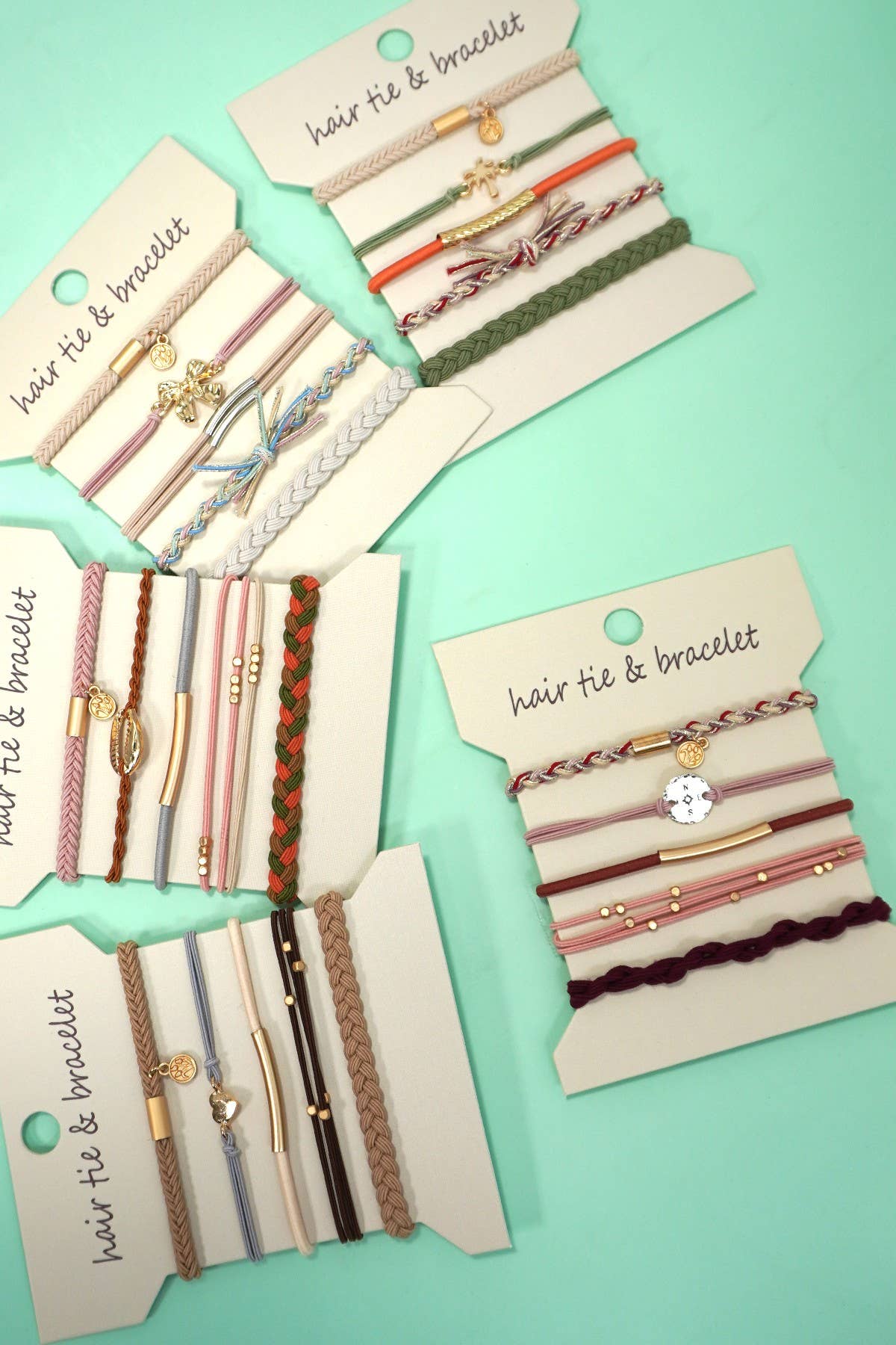 BOHO DUAL FUNCTION KNOT BRACELET HAIR TIES