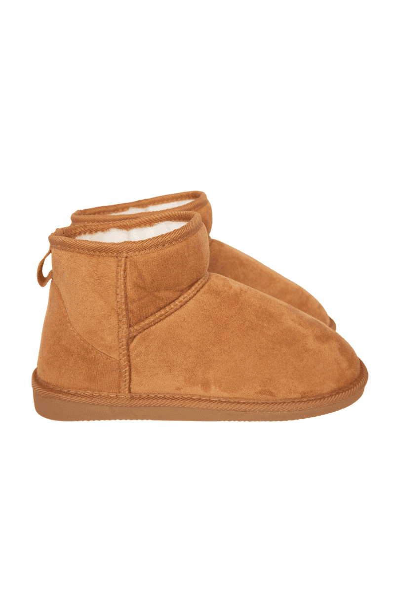 Chesnut Fur Mini Ankle Boots