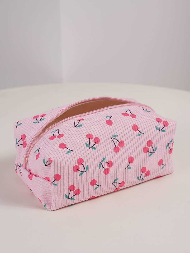 BOW MAKEUP COSMETIC POUCH BAG