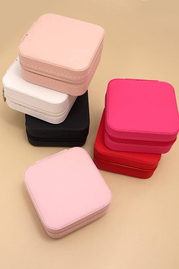 JEWELRY ORGANIZER TRAVEL BOX CASE