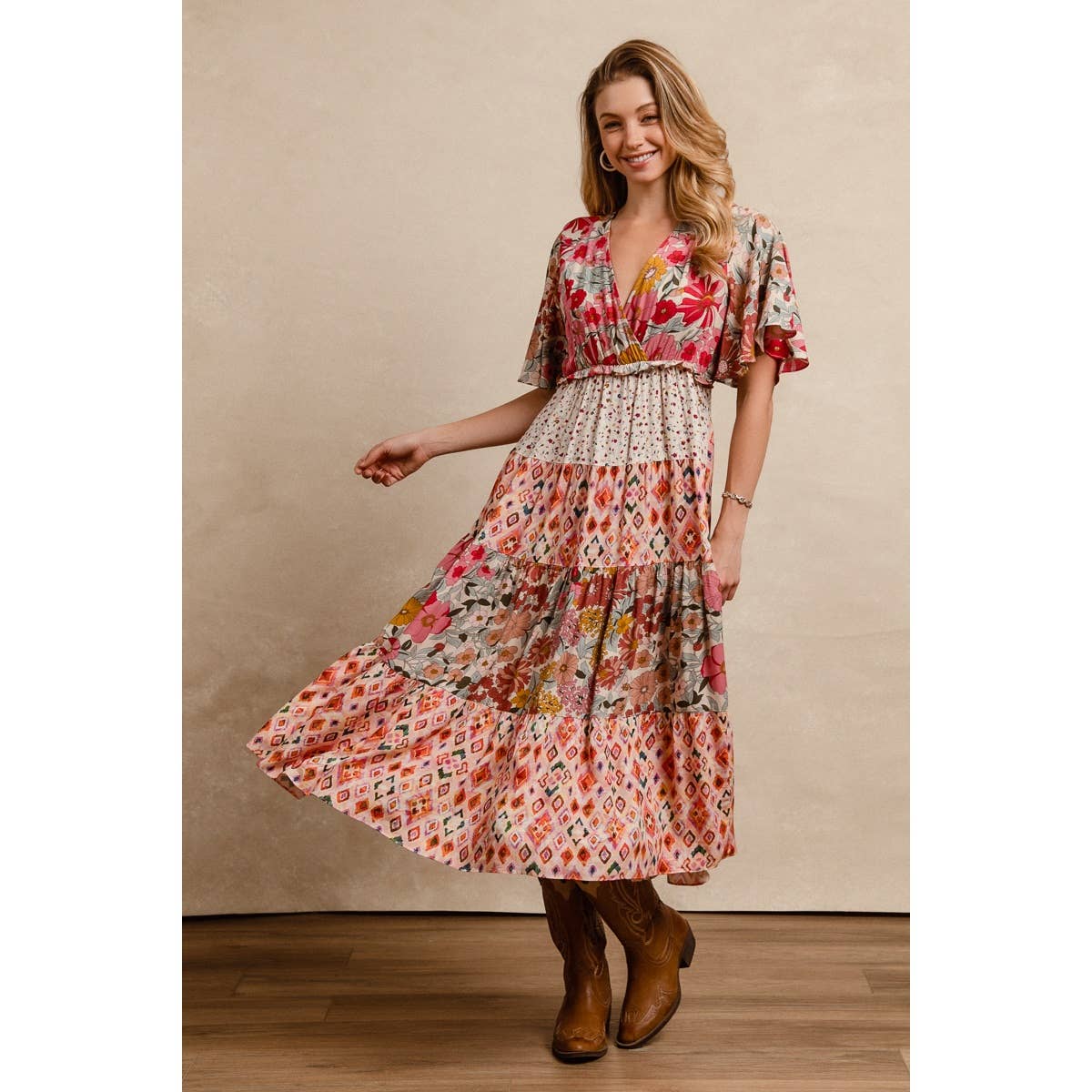 The Boho In Bloom Dress